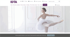 Desktop Screenshot of idta.co.uk